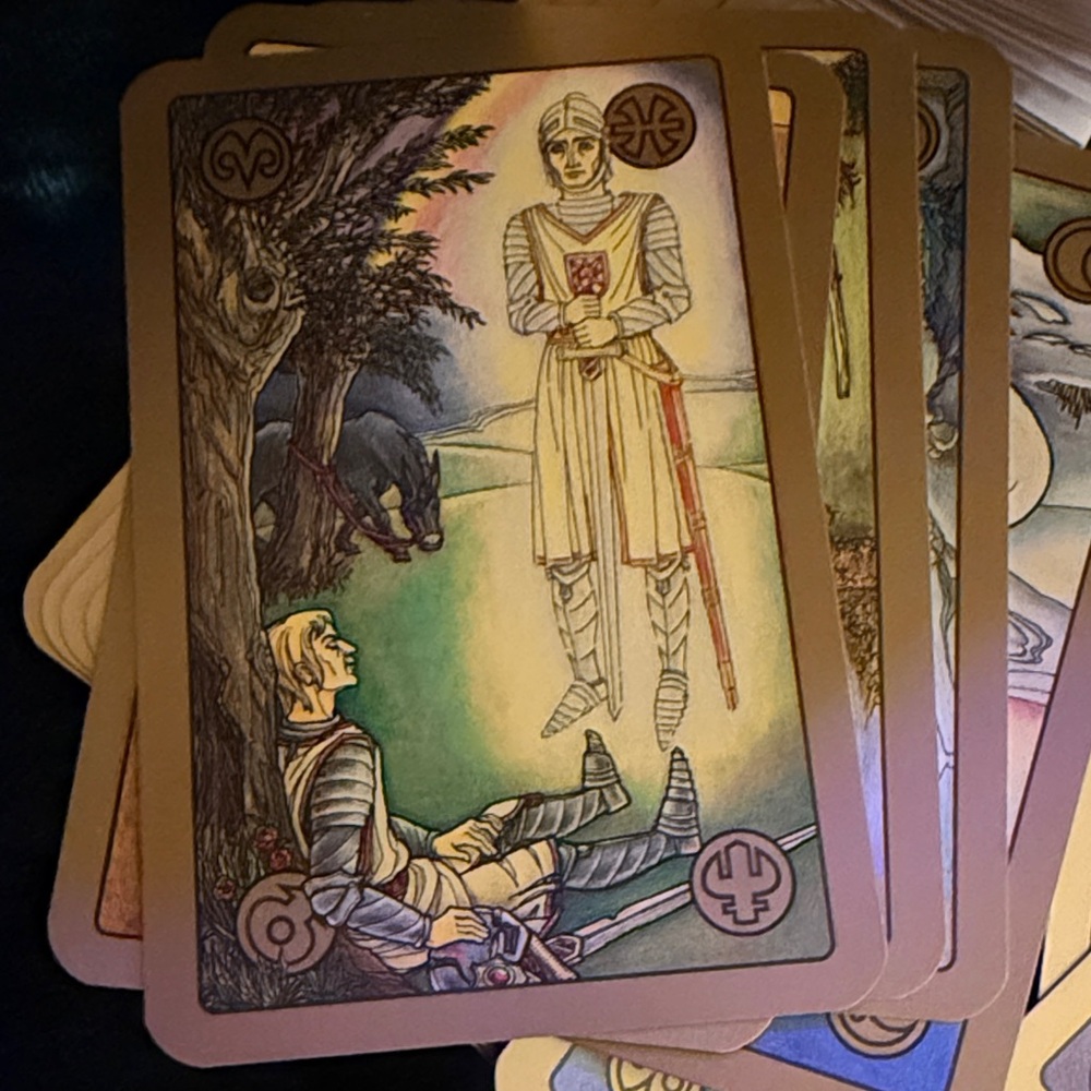 Symbolon Deck of Remembrance Oracle Astrology Cards Tarot authentic guidebook - Picture 5 of 12